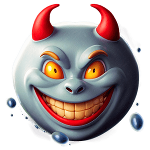 Smiling Devil Emoji PNG 5 PNG