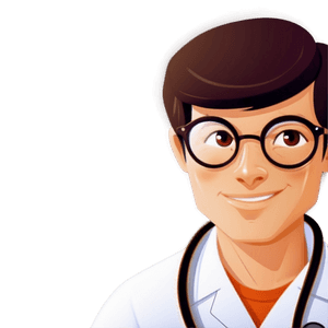 Smiling Doctor Cartoon Clipart PNG 06212024 PNG