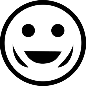 Smiling Face Emoji Graphic PNG Image