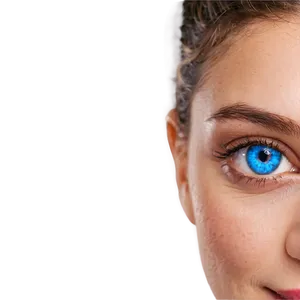 Smiling Face With Blue Eyes Png 48 PNG Image