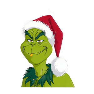 Smiling Grinch PNG 05042024 PNG image with transparent background