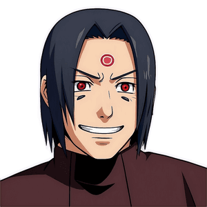 Smiling Itachi Uchiha PNG hig45 PNG image with transparent background