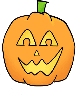 Happy Jack O Lantern Clipart - Jack-o'-lantern PNG image with transparent background