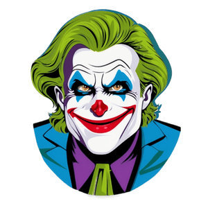 Smiling Joker Cartoon PNG 05212024 PNG image with transparent background