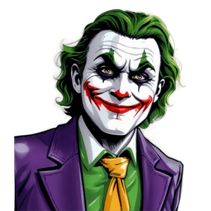 Smiling Joker Cartoon PNG fmq40 PNG image with transparent background