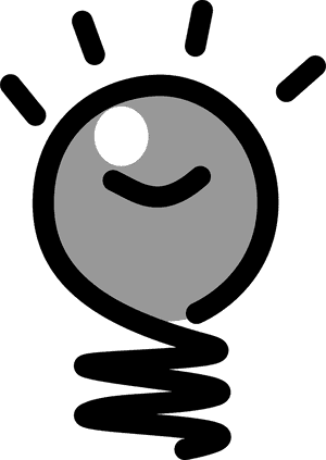 Lightbulb, Idea, Gray, Inspiration, Bulb, Creativity - Idea Clipart, HD Png Download PNG image with transparent background