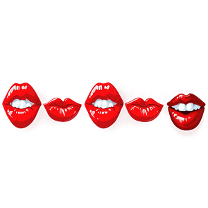 Smiling Red Lips PNG 68 PNG