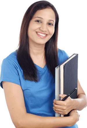 Indian Student With Books Png, Transparent Png PNG image with transparent background