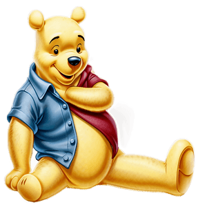 Smiling Winnie the Pooh PNG ddc4 PNG