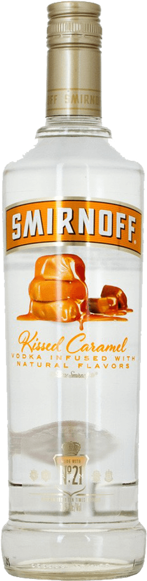 Smirnoff Kissed Caramel Vodka, HD Png Download PNG image with transparent background