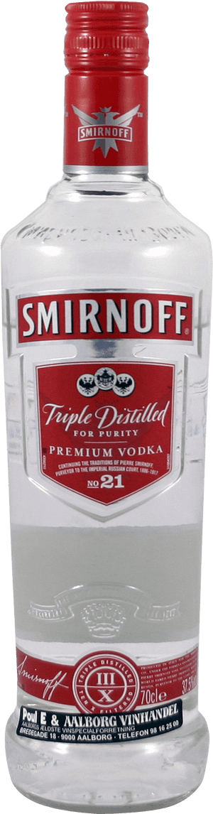 Vodka Png - Smirnoff Vodka Bottle Png, Transparent Png PNG image with transparent background