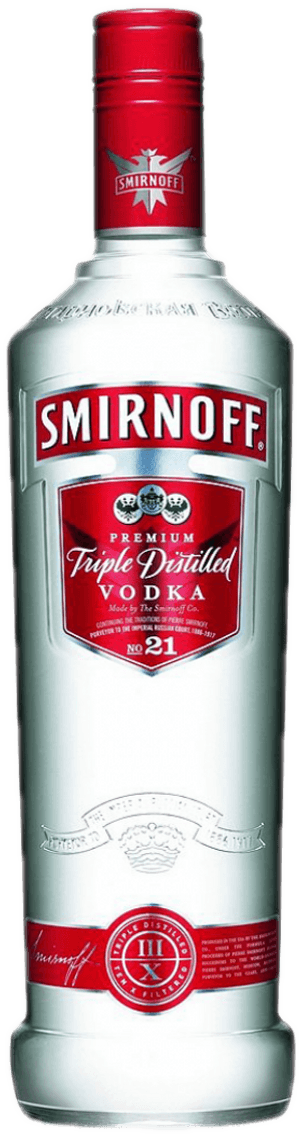 Vodka Smirnoff Bottle Png Image - Smirnoff Vodka 70cl, Transparent Png PNG image with transparent background