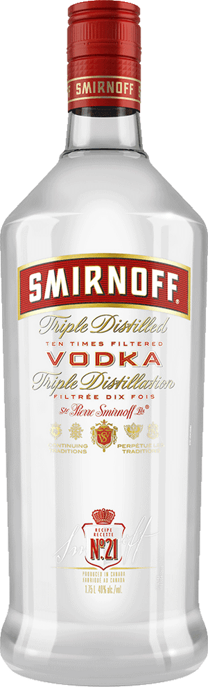 Transparent Smirnoff Vodka Png - Smirnoff Vodka 1.75 Bottle Png, Png Download PNG image with transparent background