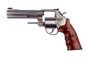 Smith Wesson Revolver Isolated PNG image with transparent background