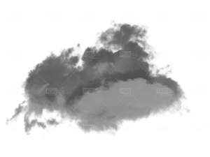 Smoke Cloud Overlay Graphic PNG Image