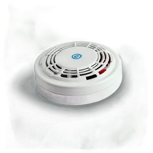 Smoke Detector On White Background Png Ukv14 PNG Image