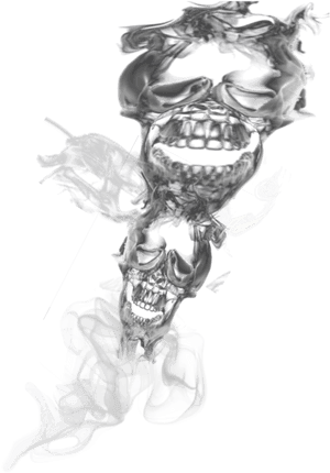 Smoke Skull Dangersof Smoking PNG