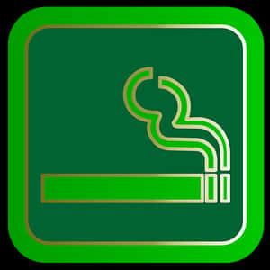 Smoking Area Sign Icon PNG image with transparent background