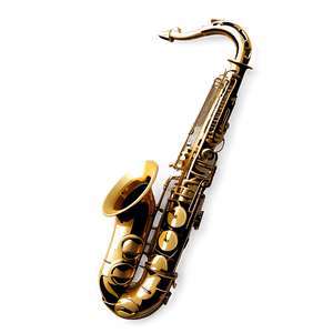 Smooth Jazz Saxophone PNG 06122024 PNG with transparent background