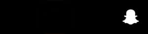 Snapchat Logo Dark Background PNG image with transparent background