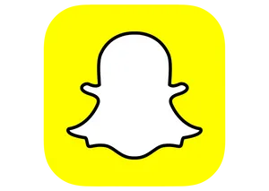 Snapchat_ Logo_ Ghost_ Outline PNG Image