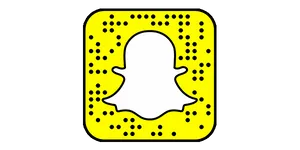 Snapchat_ Logo_with_ Ghost_ Outline PNG Image