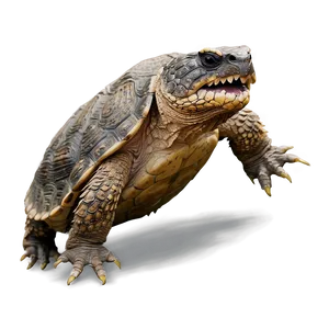 Snapping Turtle With Open Jaw Png 06252024 PNG Image