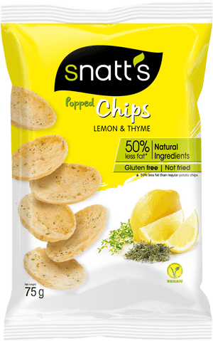 Popped Chips Lemon, HD Png Download PNG