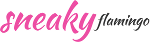 Sneaky Flamingo Logo PNG Image