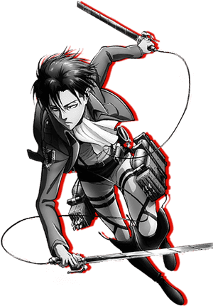 “ ↳ Snk S2 - Levi PNG image with transparent background