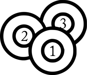 Snooker Balls Positioning Diagram PNG Image