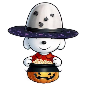 Snoopy Halloween Sorcery Png Pjb76 PNG Image