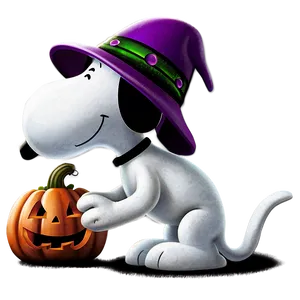 Snoopy Halloween Spell Png Fkx PNG Image