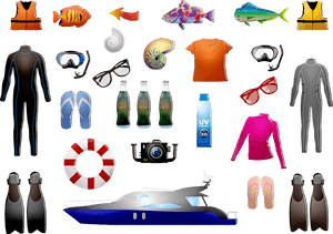 Scuba Diving, Clothes, Wetsuit, Snorkel, Boat, HD Png Download PNG image with transparent background
