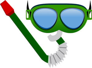 Snorkel, Snorkeling, Mask, Diving, Underwater - Clip Art Snorkel, HD Png Download PNG image with transparent background