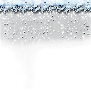 Snow Border D PNG Image