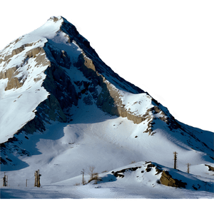 Snow-Capped Mountain PNG 05032024 PNG image with transparent background