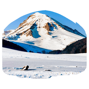 Snow-Capped Mountain PNG 32 PNG image with transparent background