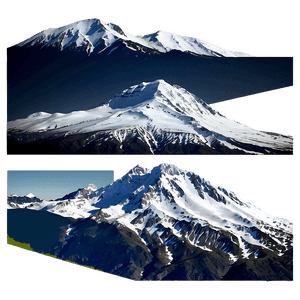 Snow-Capped Mountain PNG iwq82 PNG image with transparent background
