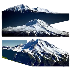 Snow-capped Mountain Png Iwq82 PNG Image