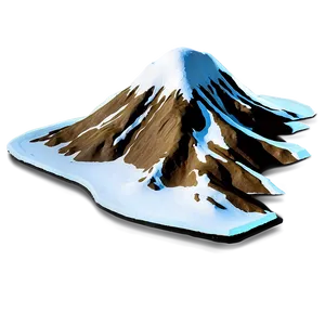 Snow-capped Mountain Png Jwe1 PNG Image