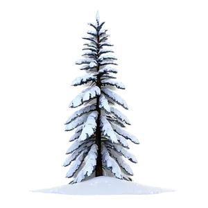 Snow Draped Winter Trees Png Gyv PNG Image