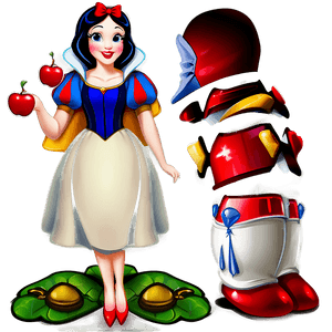 Snow White Character PNG jcd PNG image with transparent background