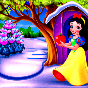 Snow White Fairytale Scene PNG 33 PNG image with transparent background