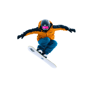 Snowboarder Extreme Jump PNG hfw PNG