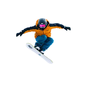 Snowboarder Extreme Jump Png Hfw PNG Image