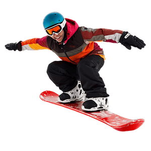 Snowboarder in Air PNG vtb PNG image with transparent background