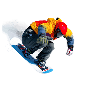Snowboarder in Air PNG wwn53 PNG image with transparent background
