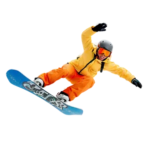 Snowboarder In Air Png Wyn PNG Image