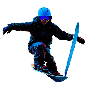 Snowboarder Silhouette PNG 26 PNG image with transparent background